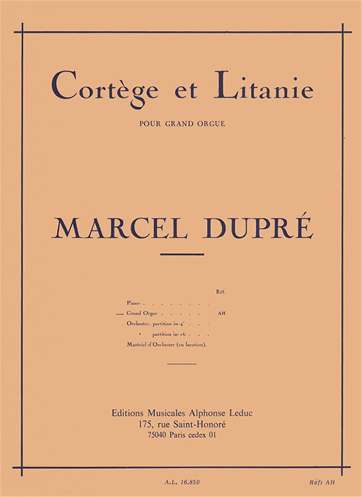 Cortege & Litanie